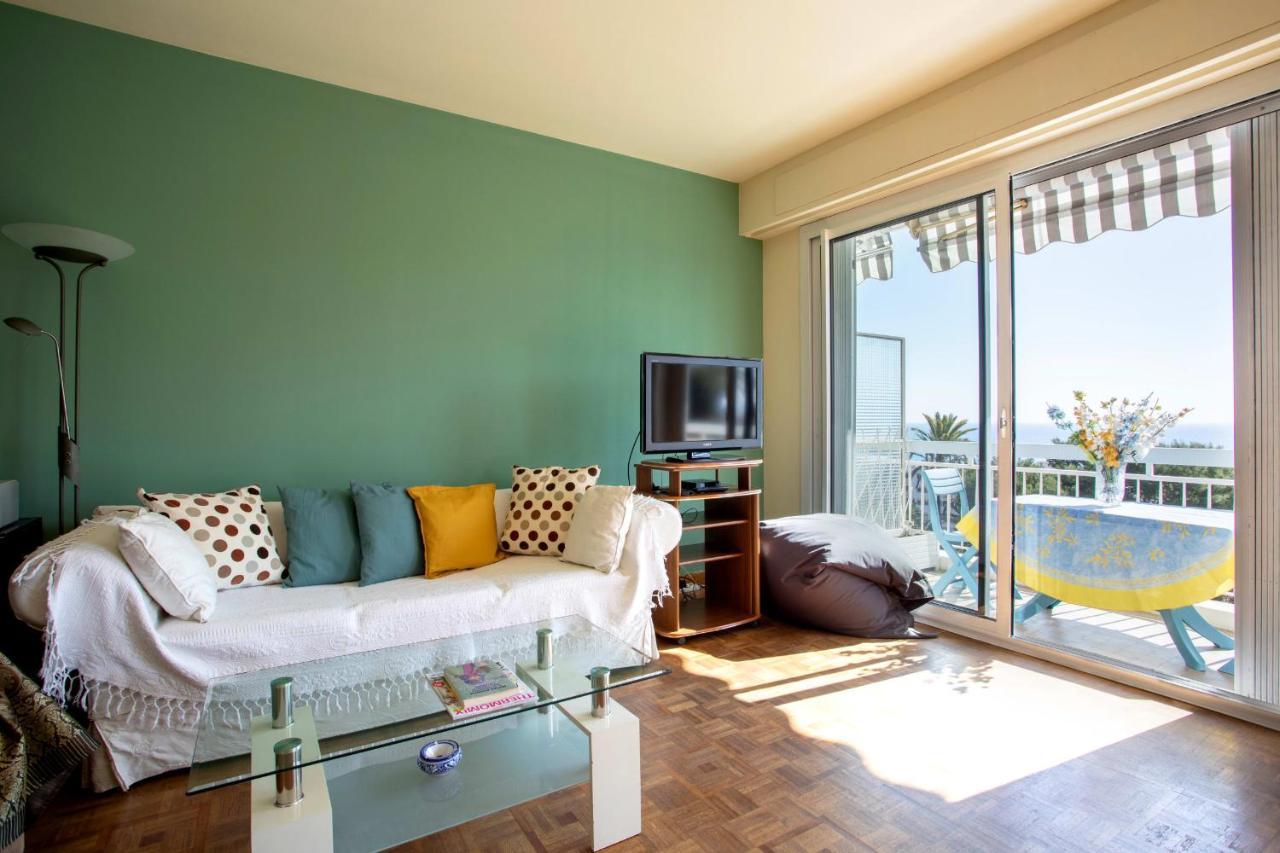 T2 Fabron Sea View Near Shops And Tram Appartement *